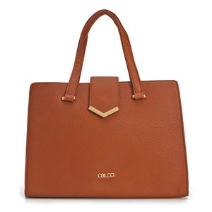 Bolsa Colcci Metal Marrom